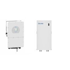 Combo DEYE 18kW Hybrid single phase inverter with Hina PowerGem Max 16.076kWh 51.2V 314Ah wall mounted lithium battery