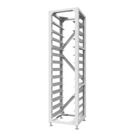 Deye HV Battery 3U Rack For BOS-G & BOS-G Pro (For 12HV Batteries & 1pc Cluster Control Box)
