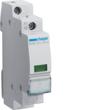 HAGER Green Indicator light 230VAC