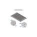Panel Mounting Kit for Pitched IBR Roof - 3 Panels Portrait 