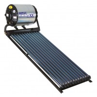Kwikot Direct Solar Water Heater System 100 litre with 12 Vacuum Tubes SUPPLY ONLY