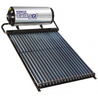 Kwikot Direct Solar Water Heater System 200 litre with 20 Vacuum Tubes SUPPLY ONLY